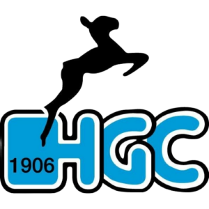 Logo of Hockeyclub HGC, a hockey team that participated in the Holland Elite Hockey Cup in the Netherlands.