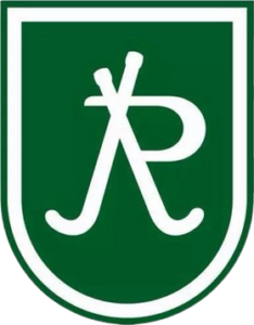 Official emblem of HC Rotterdam, showcasing their participation in the Den Bosch International Tournament for elite hockey teams.