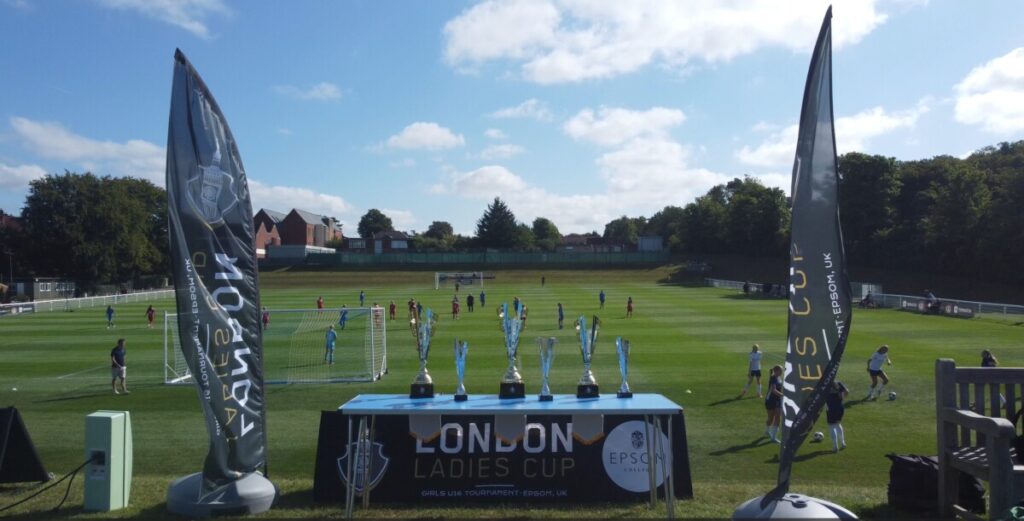The Trophies and the Venue of The London Ladies Cup