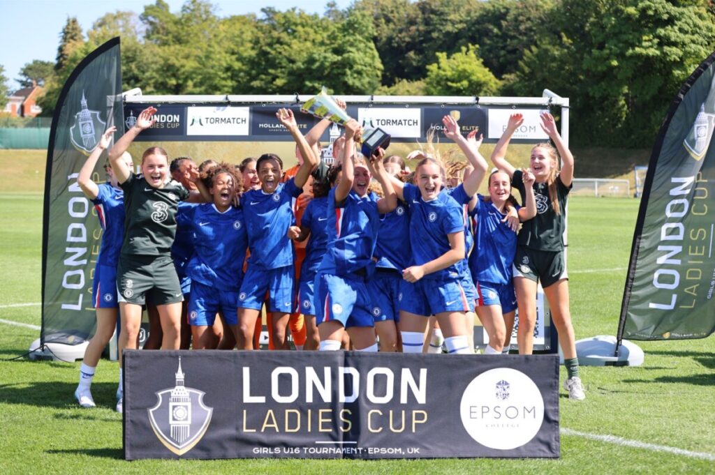 London Ladies Cup winners Chelsea FC