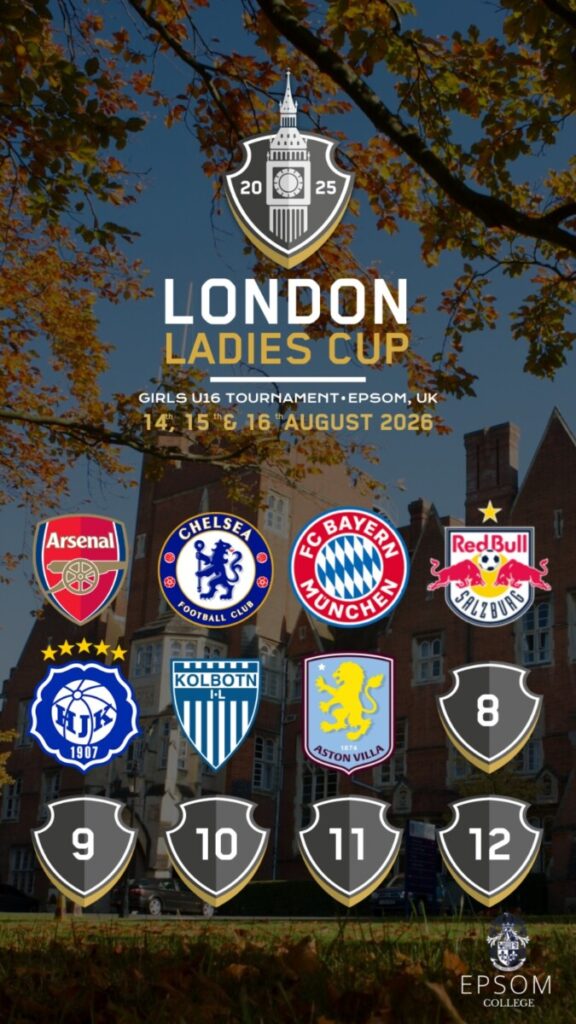 The 7 confirmed teams for the London Ladies Cup 2026