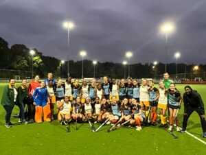 Knights after a friendly match against MHC Rosmalen