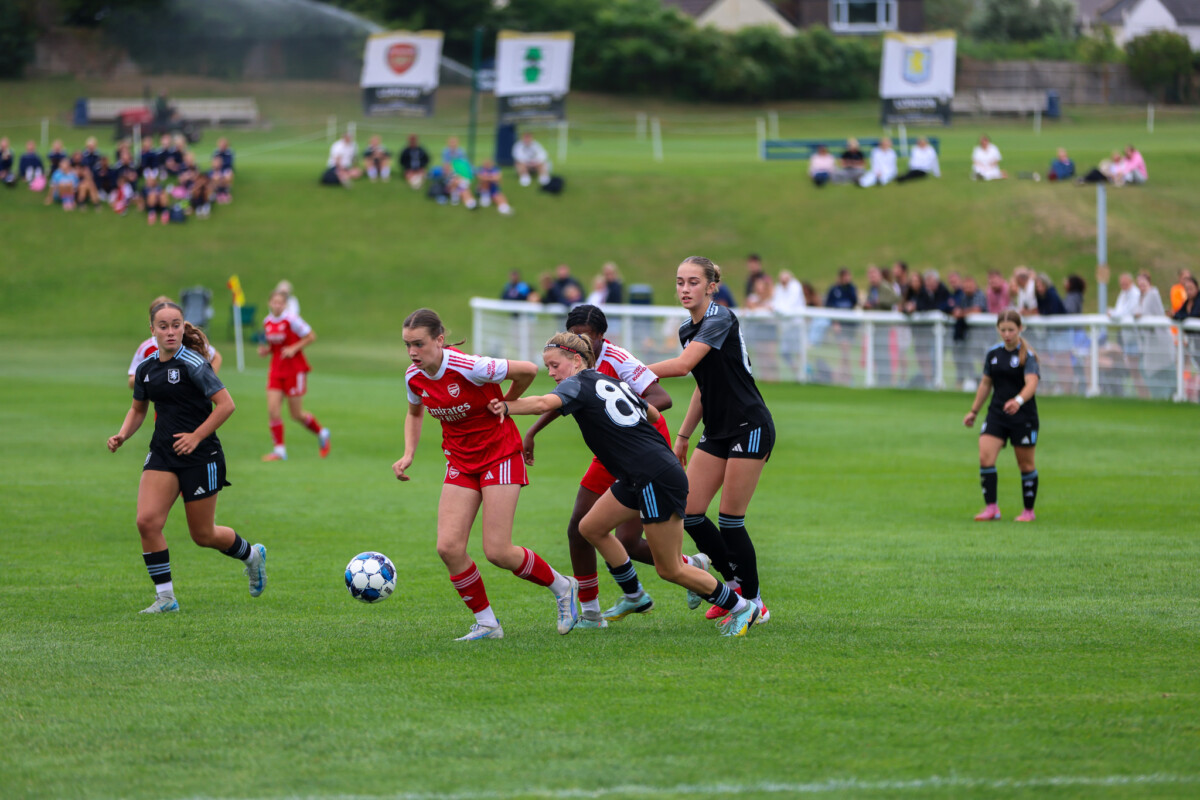 Arsenal vs AVFC at the London Ladies Cup 2025