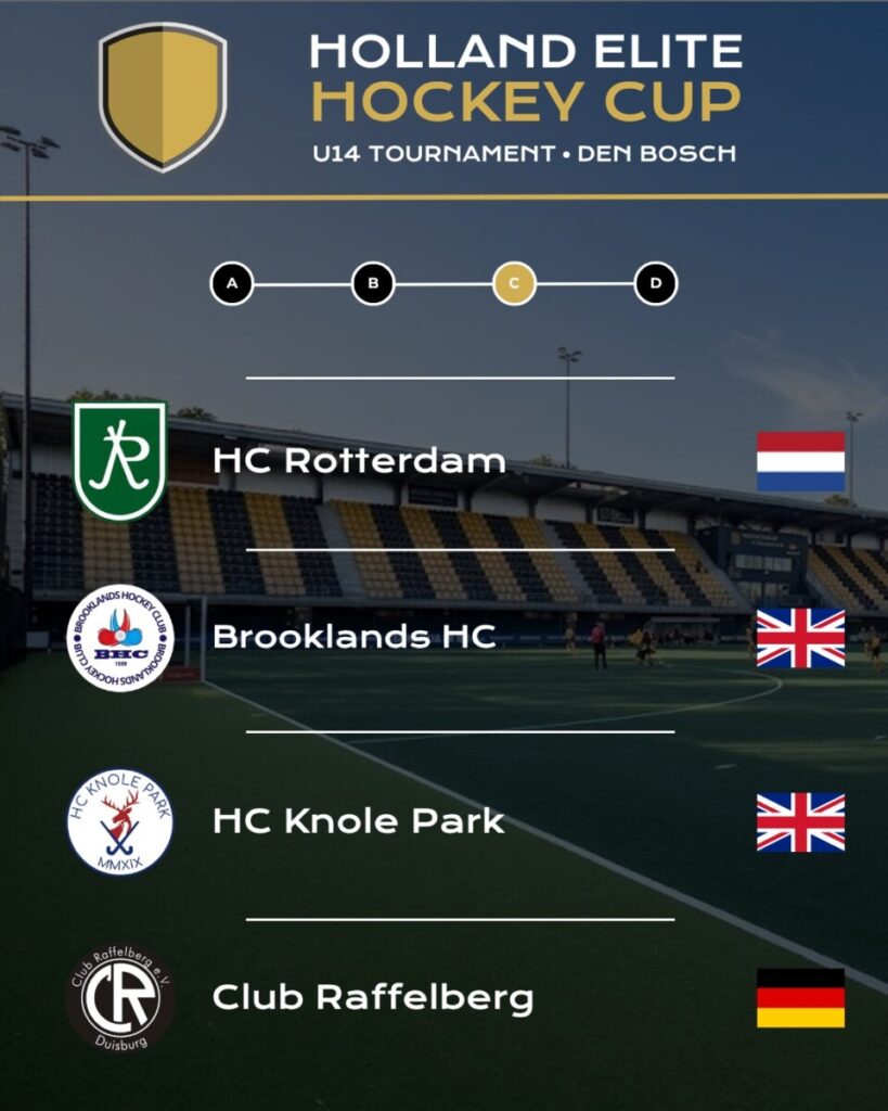 Group C of the Holland Elite Hockey Cup U14 Den Bosch