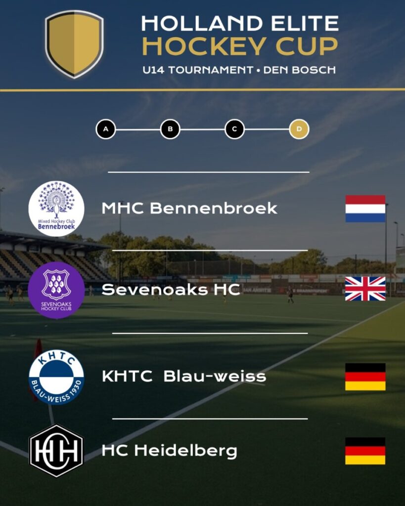 Group D of the Holland Elite Hockey Cup U14 Den Bosch