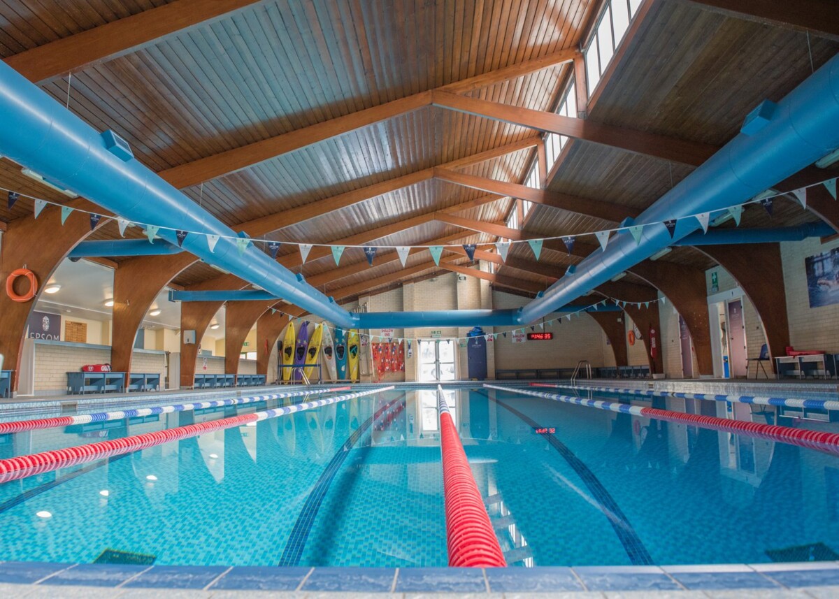 Indoor swimming pool at Epsom College